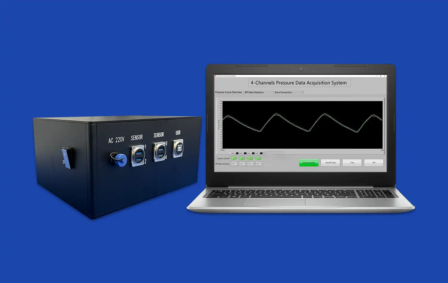 4-channel BP Monitoring Device(PM-FCP4)