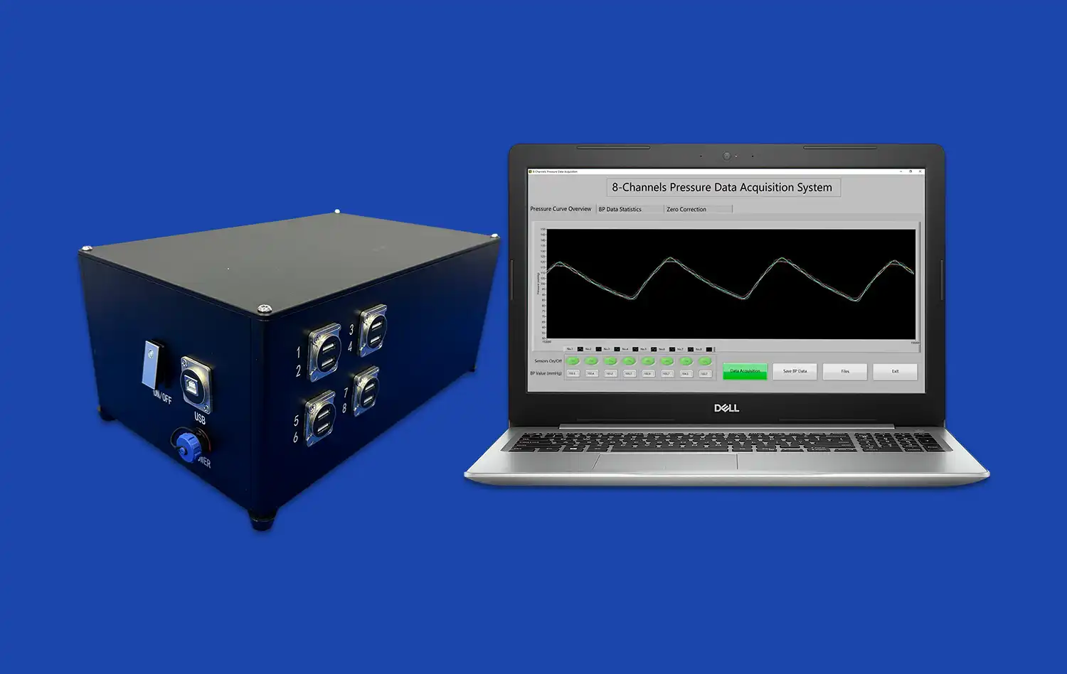 8-channel BP Monitoring Device(PM-FCP8)